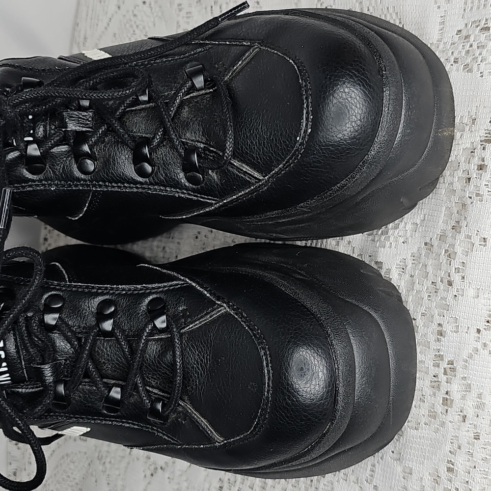 Nokwol Scripter Chunky Sole Black Platform Sneakers Shoes Sz 8 - Picture 4 of 7